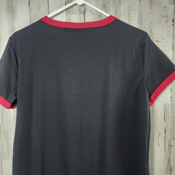 LuLaRoe First Responders Short Sleeve Top Black Size Small - Picture 5 of 7